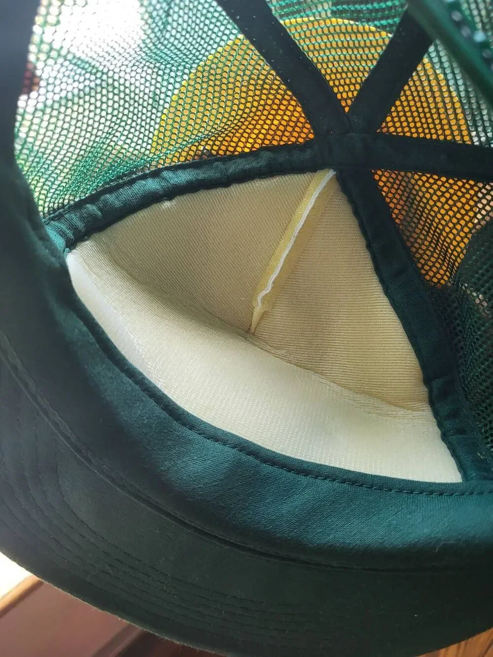 Vintage 1983 Hat Smokey the Bear Plush Stuffed Snapback Trucker Mesh Small